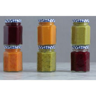Kilner Hexagonal Twist Top Jar (CDU of 12), 280ml