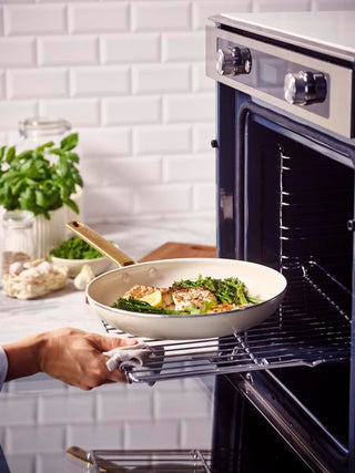 GreenPan Padova 2 Piece PFAS Free Frypan 26/30cm Cream