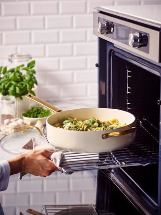 GreenPan Padova PFAS Free Saute Pan 28cm/3.6L Cream