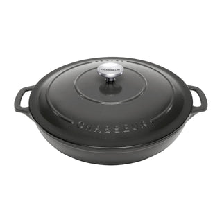 Chasseur Round Cast Iron Non-stick Caviar Casserole 30cm/2.5l