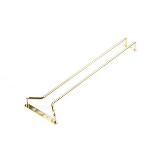 Chef Inox Glass Hanger Brass Plated 410mm
