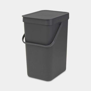 Brabantia Sort & Go Waste Bin 12 Litre - Grey
