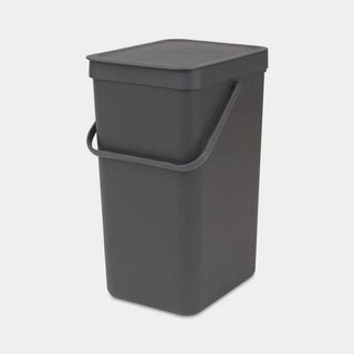 Brabantia Sort & Go Waste Bin 16 Litre - Grey