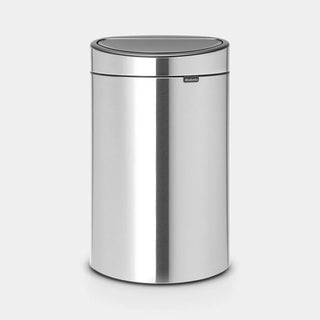 Brabantia Touch Bin New 40 Litre - Matt Steel Fingerprint Proof