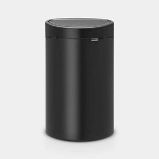 Brabantia Touch Bin New 40 Litre - Matt Black
