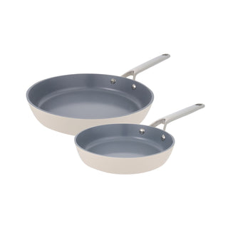 Pyrolux NEXGEN 2 Piece Fry Pan Ivory 2 Piece Set