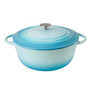 Pyrolux PYROCHEF Round French Oven Duck Egg Blue 24cm/4L