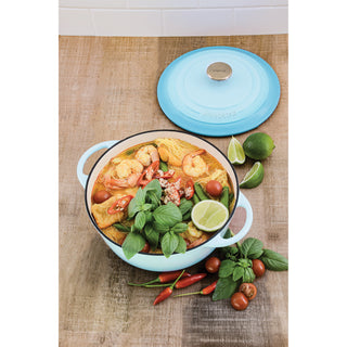 Pyrolux PYROCHEF Round French Oven Duck Egg Blue 28cm/6L