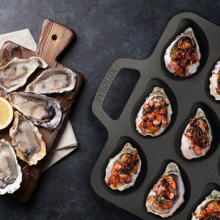 Pyrolux PYROCAST 12 Piece Oyster Tray One size