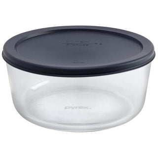 Pyrex Simply Store 7 Cup Round Blue Lid
