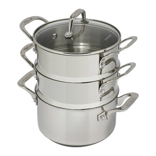 Pyrolux PYROSTEEL Tier Steamer Set 24cm/3