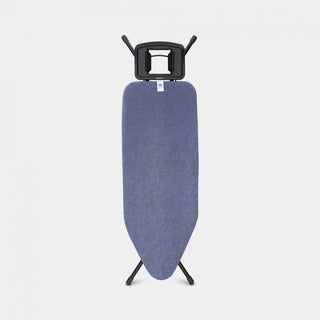 Brabantia Ironing Board C 124 x 45 cm, for Steam Iron - Denim Blue