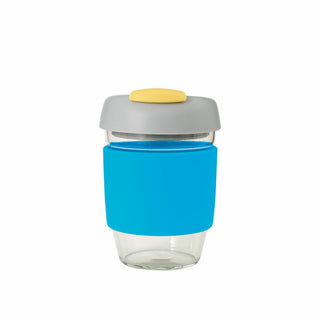 Avanti Glass Gocup, 296Ml/10Oz - Blue/Grey/Yellow