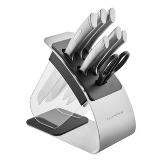 Scanpan Classic Steel 8 Piece Eclipse Knife Block Set