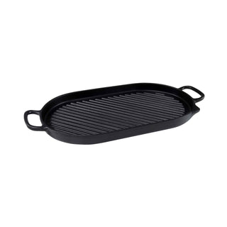 Chasseur Oval Stove Top Grill 42 x 20cm Onyx