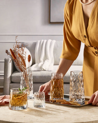 Pasabahce Leafy Hiball Tumbler 450ml