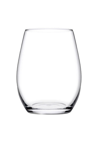 Pasabahce Amber Stemless Wine Glass 440ml Set 6