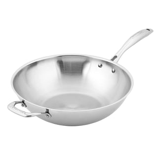 Scanpan Stainless Steel Wok no Lid 32cm