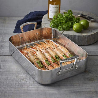 Scanpan STS Roasting Pan with Rack 42 x 26cm