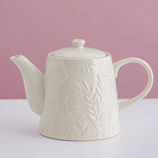 Mason Cash In The Meadow Cream Teapot, 15 x 23 x 13cm / 800ml