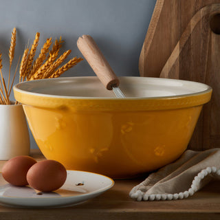 Mason Cash Sweet Bee Yellow Mixing Bowl, 29cm / 4 Litre