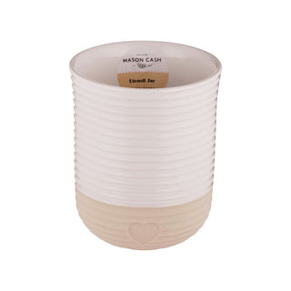 Mason Cash Rustic Charm Utensil Pot, 15 x 12.5cm
