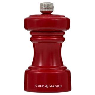 Cole & Mason Hoxton Red Gloss Salt Mill 104mm