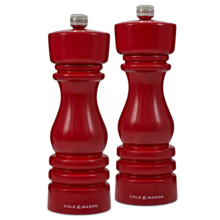 Cole & Mason London Mills Red Gloss Gift Set - 18cm