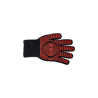 Chef Inox Oven Glove Flame Retardant Red 300mm