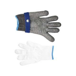 Chef Inox Chain Mesh Glove Stainless Steel Size Large