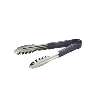 Chef Inox Essentials Tong Stainless Steel Blue Handle 230mm