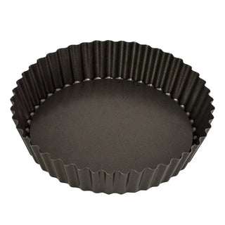 Bakemaster Loose Base Rnd Deep Flan/Quiche Pan, 25Ã˜ X 5.5Cm - Non-Stick