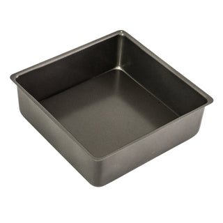 Bakemaster Loose Base Sq Deep Cake Pan 20 x 20 x 7cm - Non-stick