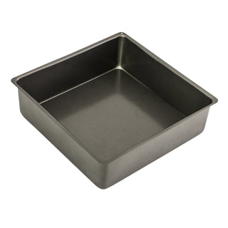 Bakemaster Loose Base Sq Deep Cake Pan 25 x 25 x 8cm - Non-stick