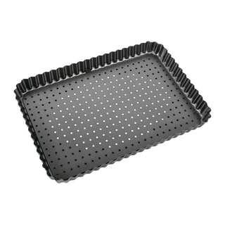 Bakemaster Quiche/Tart Pan 31cm X 21cm X 3.5cm / 12" X 8½" X 1¼"