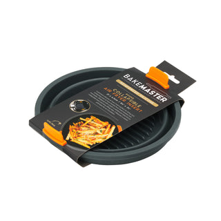 Bakemaster Silicone Collapsible Round Air Fryer Insert 21 x 6.5cm