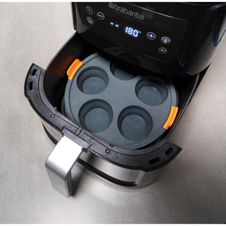 Bakemaster Silicone Collapsible 5 Cup Muffin Air Fryer Insert 21 x 4cm