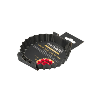 Bakemaster Loose Base Quiche Pan 10 x 2cm - Non-stick