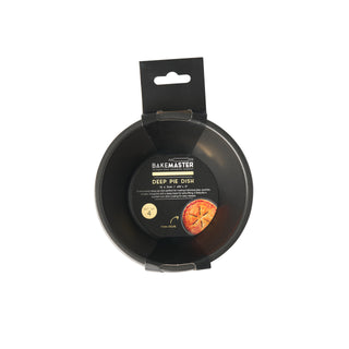 Bakemaster Deep Pie Dish Set of 4 12 x 5cm - Non-stick