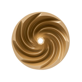 Bakemaster Marissa Fluted Ring Cake Pan 24 x 24 x 9cm - Champagne