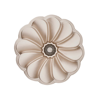 Bakemaster Petal Fluted Ring Cake Pan 24 x 24 x 10cm - Champagne
