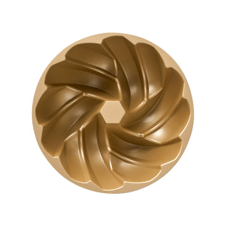 Bakemaster Braided Fluted Ring Cake Pan 24 x 24 x 9.8cm - Champagne