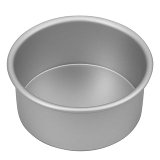 Bakemaster Silver Anodised Round Cake Pan 15 x 7.5cm