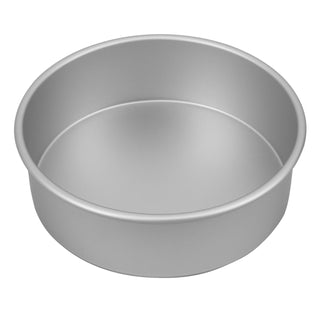 Bakemaster Silver Anodised Round Cake Pan 22.5 x 7.5cm
