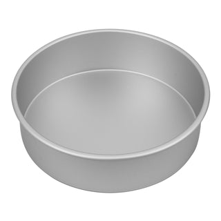 Bakemaster Silver Anodised Round Cake Pan 25 x 7.5cm