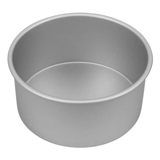 Bakemaster Silver Anodised Round Deep Cake Pan, 20 X 10Cm