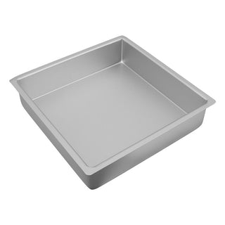 Bakemaster Silver Anodised Square Cake Pan 30.5 x 7.5cm
