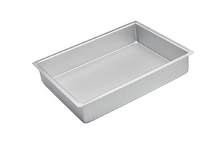 Bakemaster Silver Anodised Rectangular Cakepan 38 x 28 x 7.5cm
