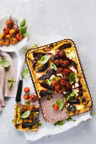Wiltshire Rose Gold Perforated Large Rectangle Tart Pan