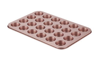 Wiltshire Rose Gold Mini Muffin Pan 24Cup
